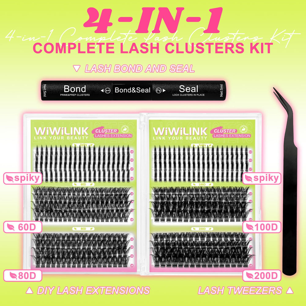 WiWiLINK clusters 100D para look dramático con volumen suave y comodidad.
