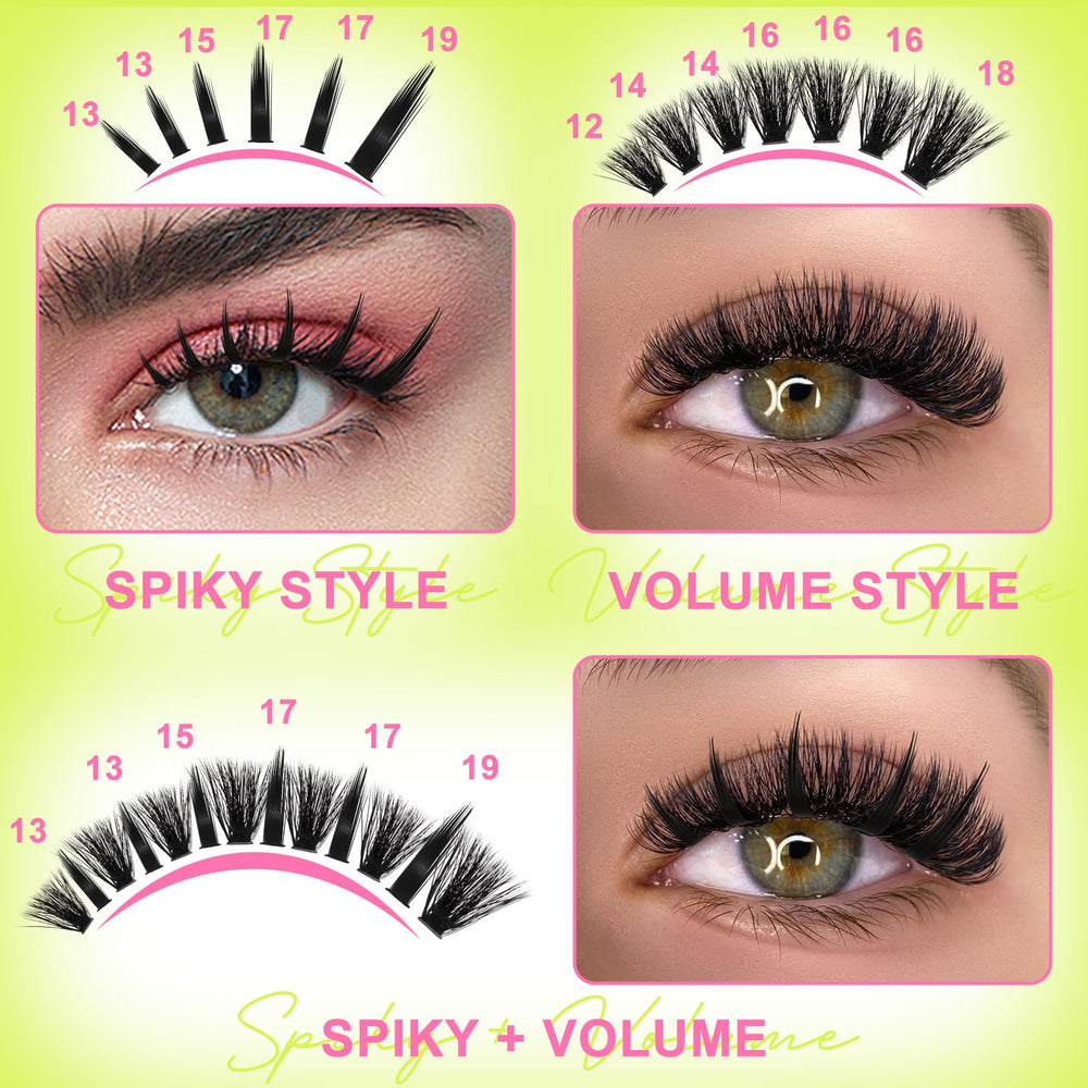 WiWiLINK 200D volumen esponjoso para un look dramático y cómodo.