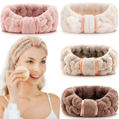 Banda WILLBOND de microfibra en colores suaves para maquillaje.