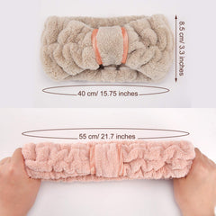 Banda WILLBOND para maquillaje, spa y limpieza facial suave.