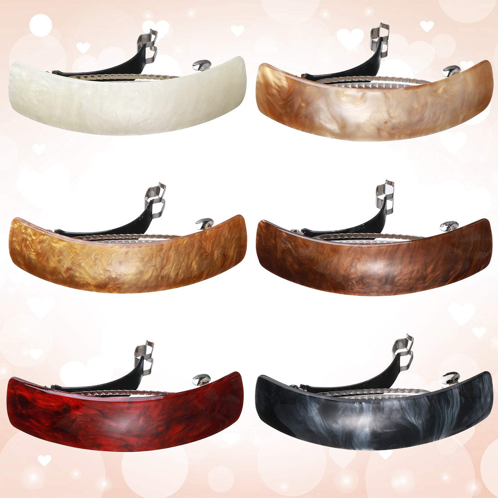 Barrettes WILLBOND de aleación acrílica para uso diario duradero.
