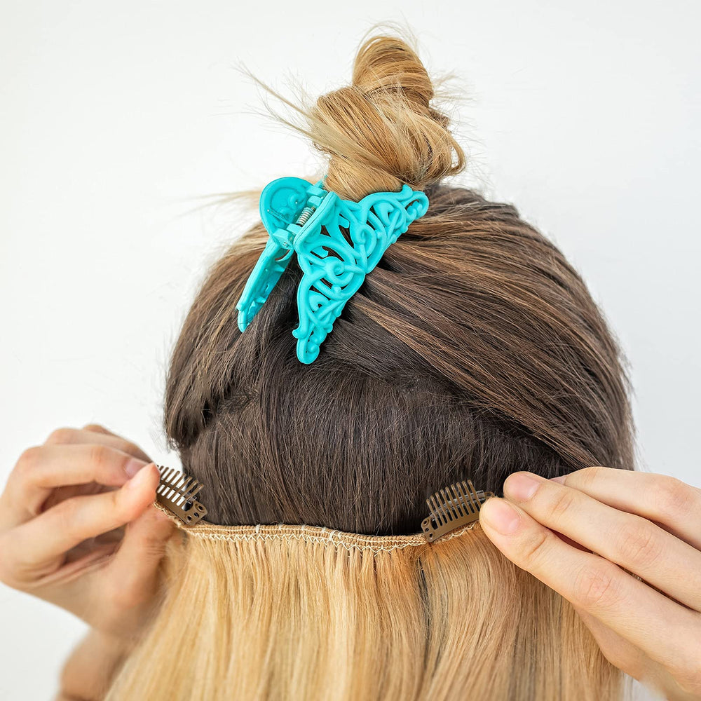 Clip WILLBOND para fijar extensiones o pelucas con protección suave.