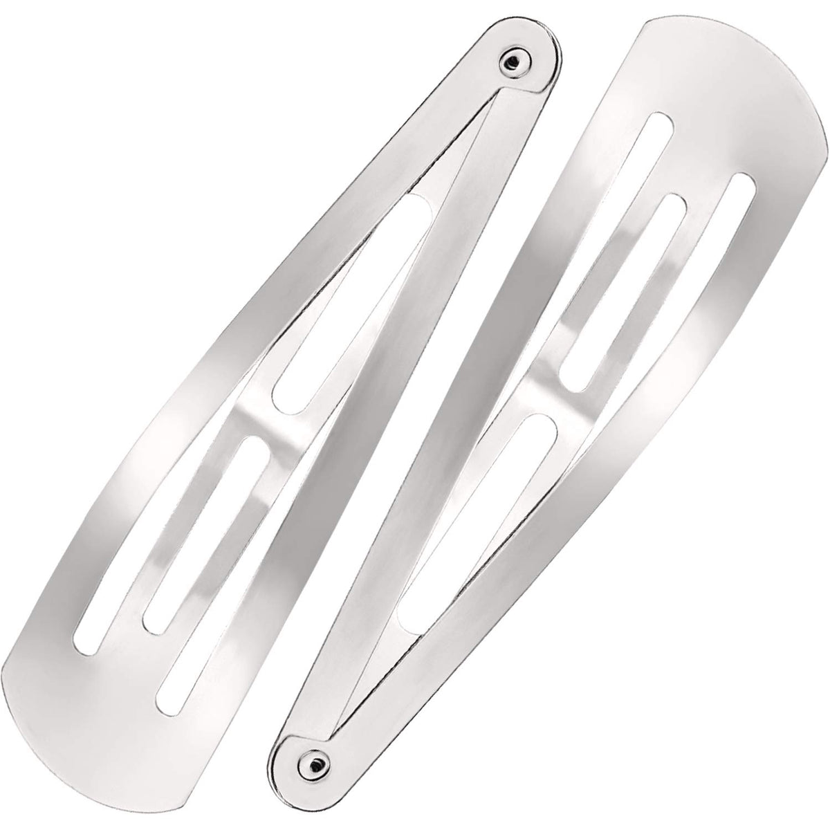 Willbond clip cabello metálico grande de 3,1 pulgadas para fijar peinados con seguridad.