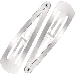 Willbond clip cabello metálico grande de 3,1 pulgadas para fijar peinados con seguridad.