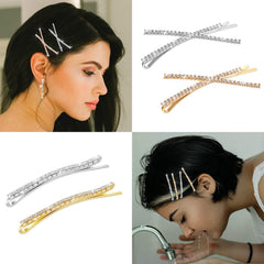 WILLBOND pinza acento pelo boda, discreta y glamorosa para novias.