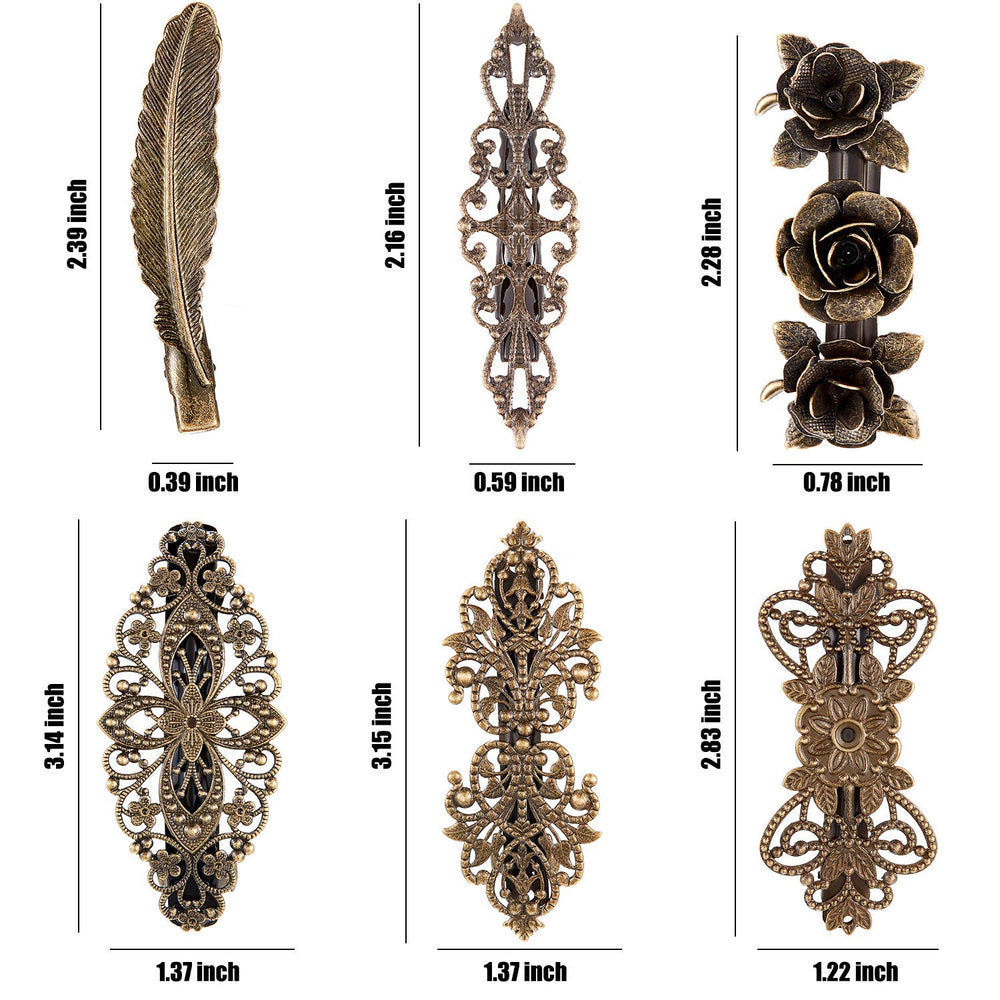 Pinzas Willbond con diseño francés elegante para estilo clásico