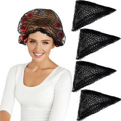 WILLBOND red triangular para cabello, ideal para dormir y proteger rodillos