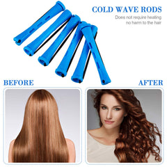 Willbond rodillos plásticos sin calor protegen el cabello