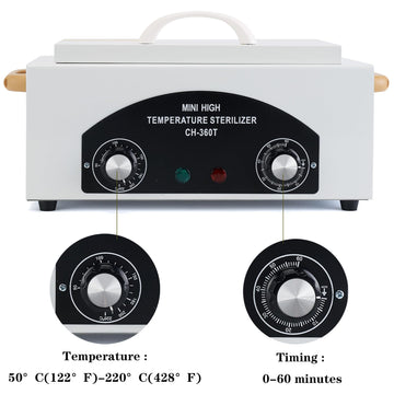 Mango para transportar el autoclave Winb con facilidad.