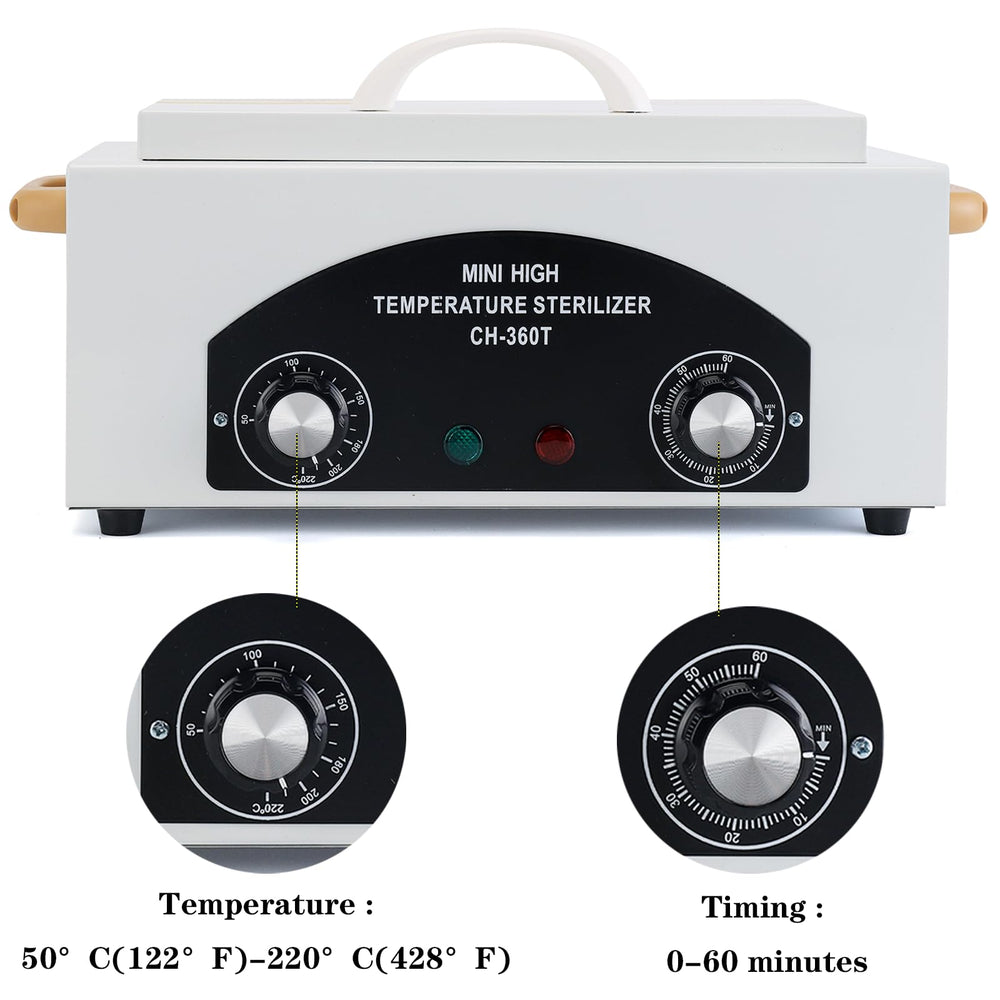Mango para transportar el autoclave Winb con facilidad.