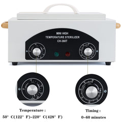 Mango para transportar el autoclave Winb con facilidad.
