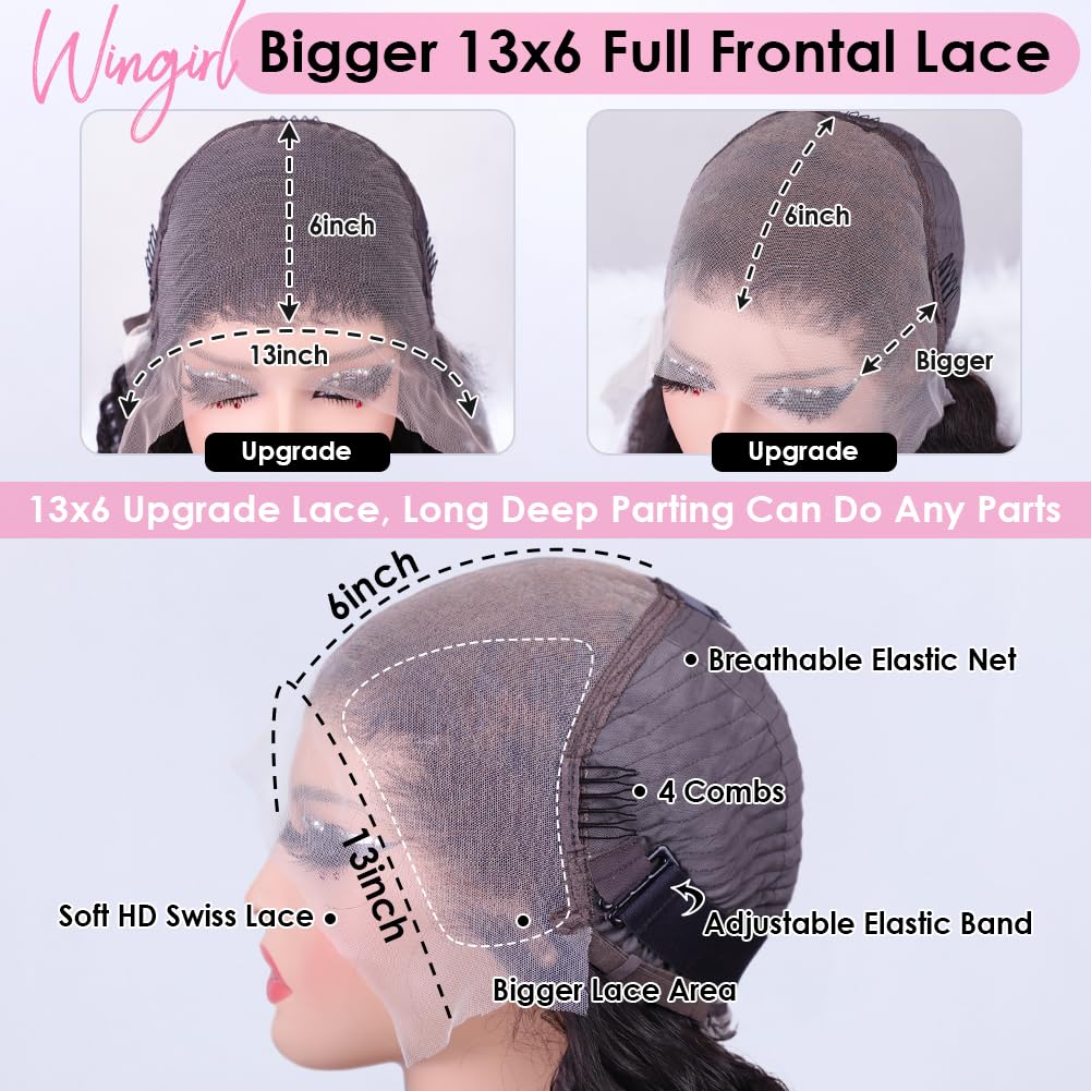 Wingirl sistema ajustable con correas y ganchos para mayor comodidad.
