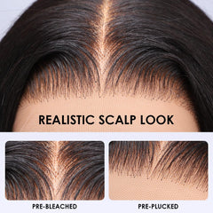 Wingirl densidad 200% y cabello virgen brasileño aporta brillo y cuerpo.