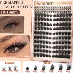 Winifred lightweight lash extensions provide all-day comfort
