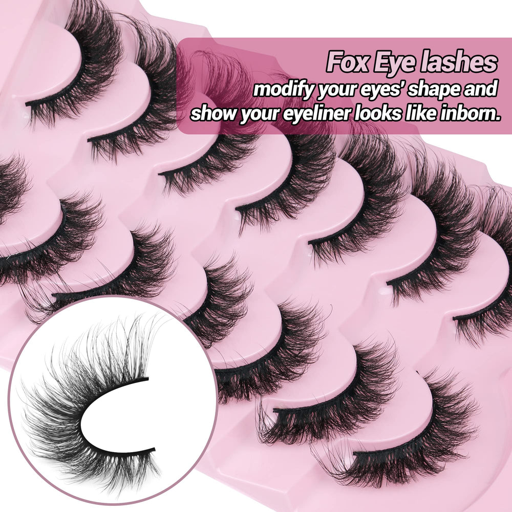 Winifred pack siete pares de pestañas para looks diarios