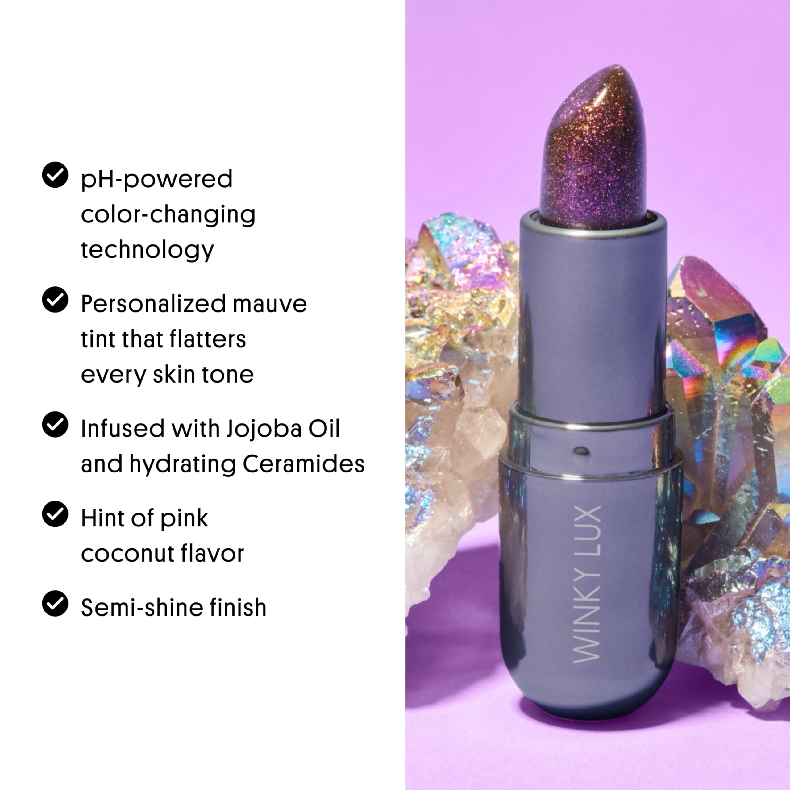 Diseño del envase de Winky Lux Aurora Glimmer Balm