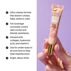 Winky Lux Peeper Perfect, textura cremosa que se asienta sin pliegues.