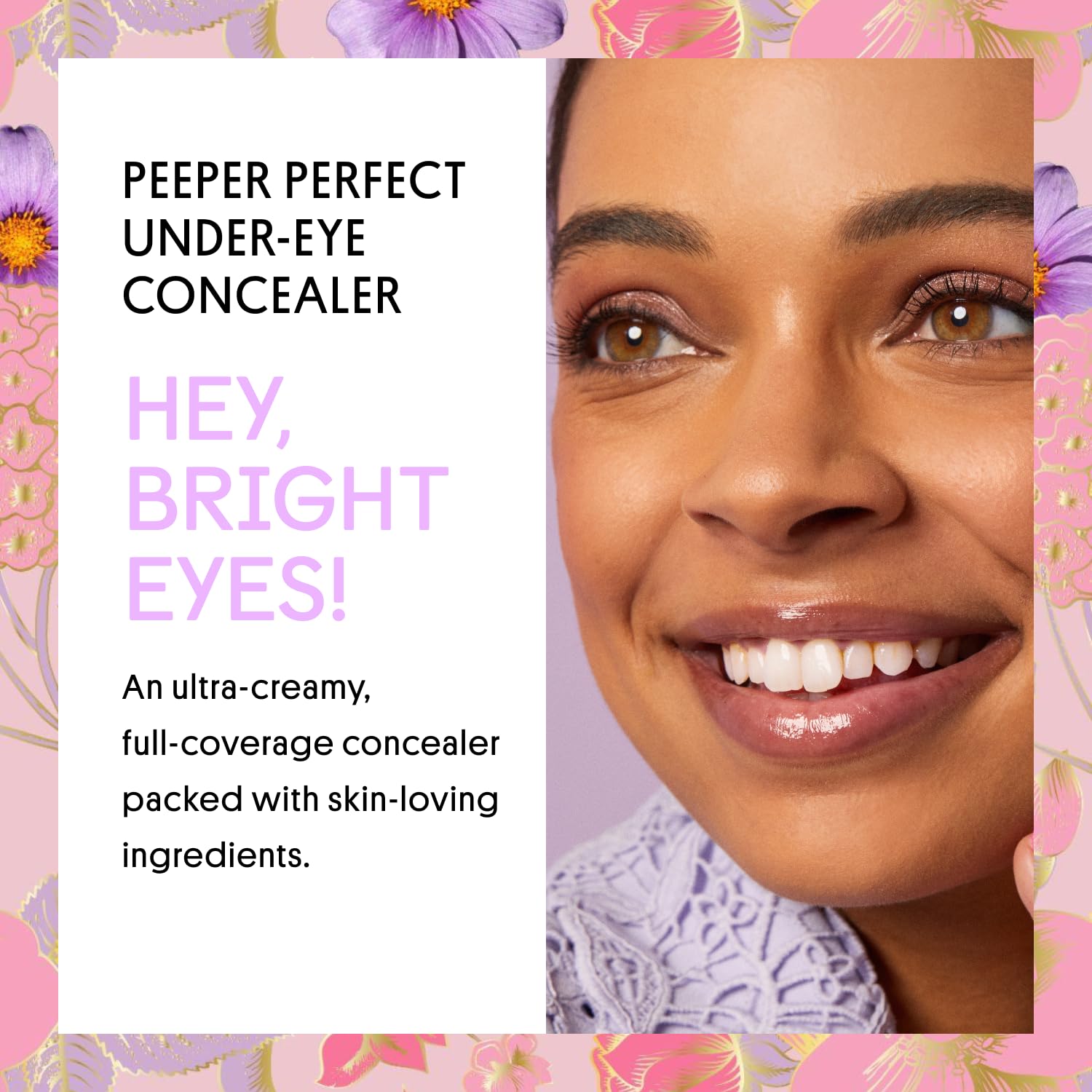 Winky Lux Peeper Perfect Concealer, cobertura total para un rostro más despierto.