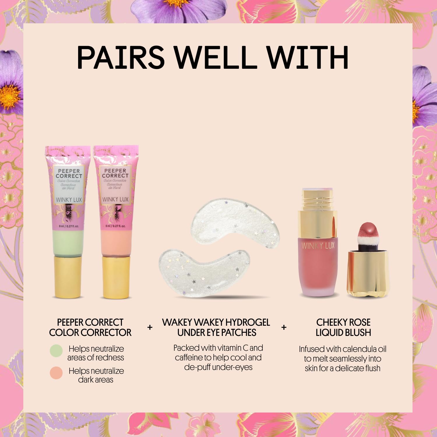 Ingredientes limpios y compromiso sostenible sin crueldad de Winky Lux.