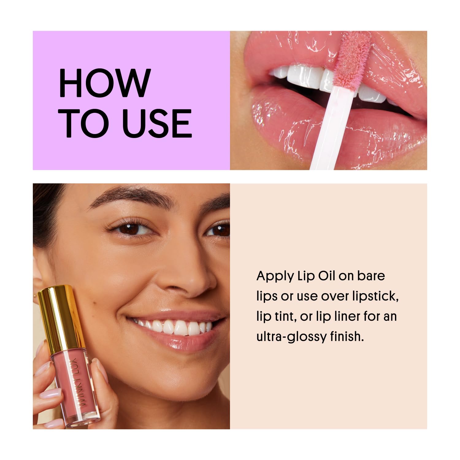 Winky Lux Pink Opal Very There textura lujosa con tono sutil