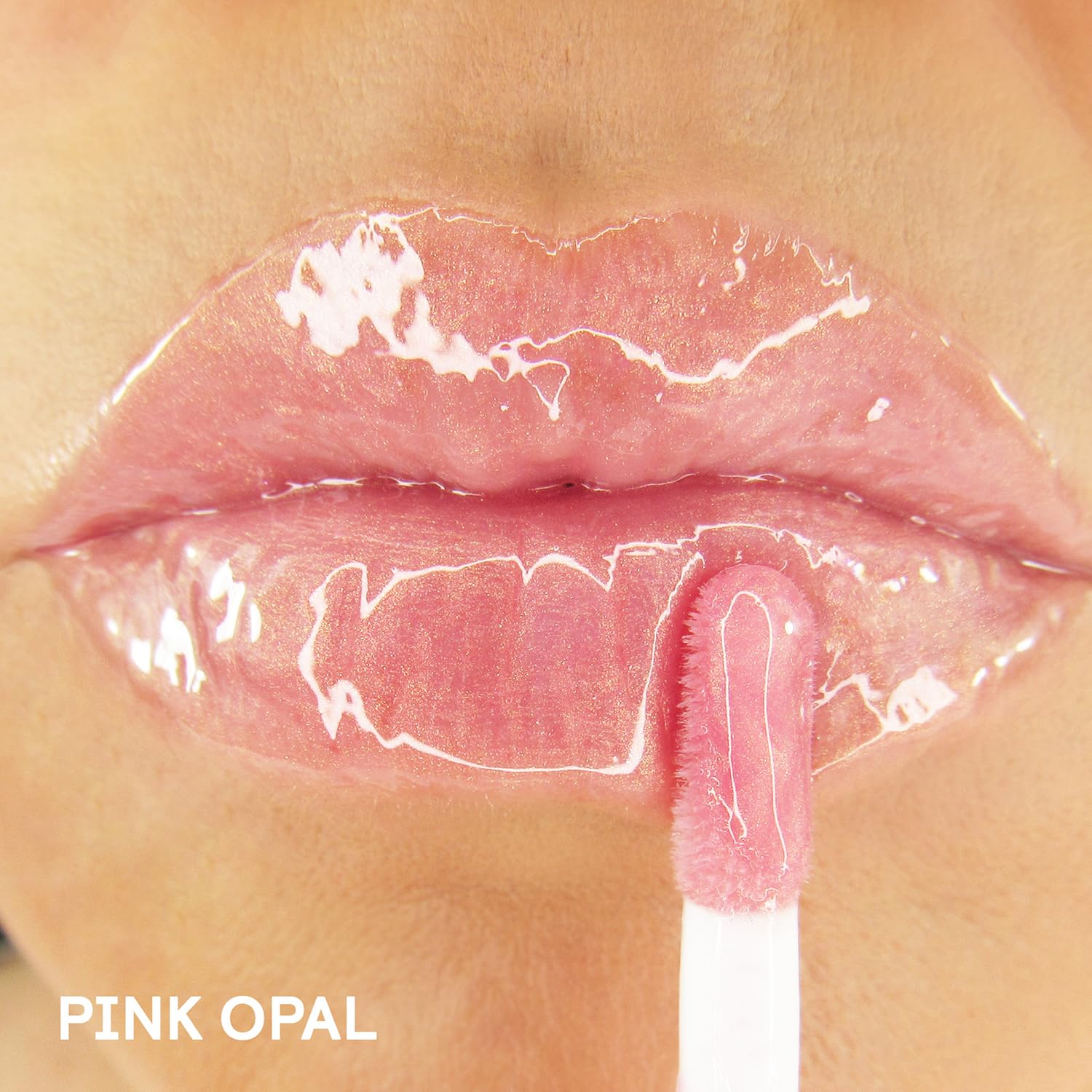 Winky Lux Pink Opal Very There brillo dorado-rosa para labios luminosos
