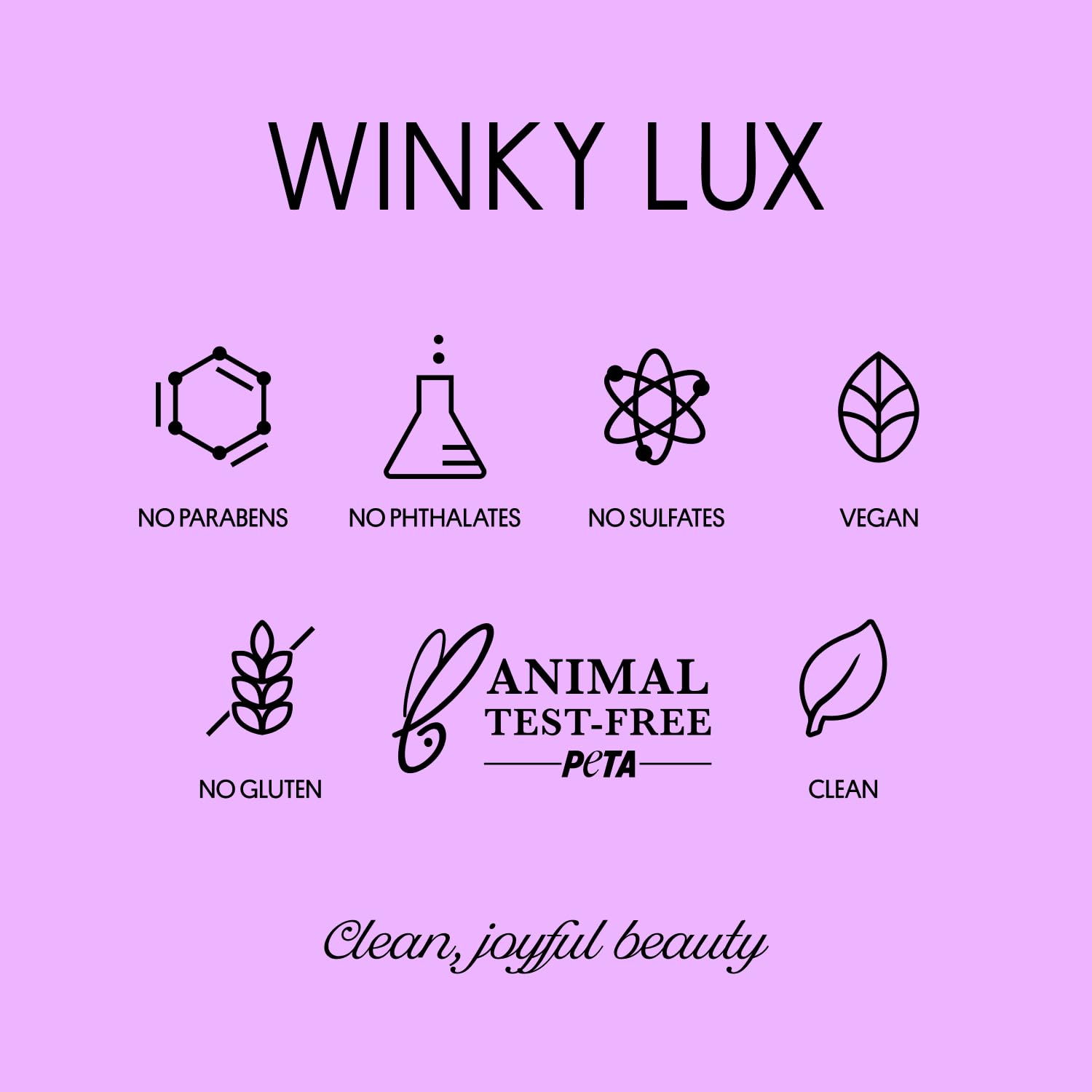 Envase sostenible de Winky Lux para una belleza consciente