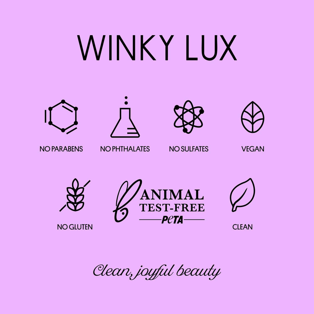 Envase sostenible de Winky Lux para una belleza consciente