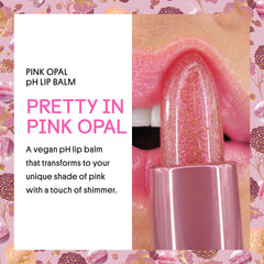 Winky Lux Balsamo Opal Rosado ofrece brillo rosado y destellos sutiles