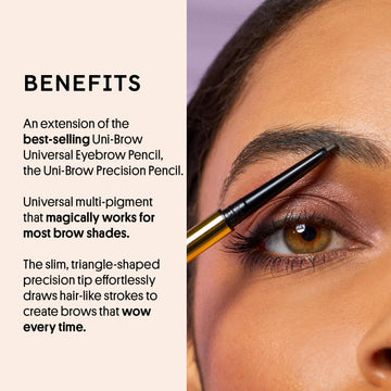 Tono universal taupe de Winky Lux Uni-Brow se adapta a cualquier ceja.