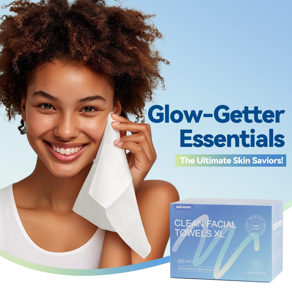 Winner Face Towels: 220 unidades en cuatro paquetes.