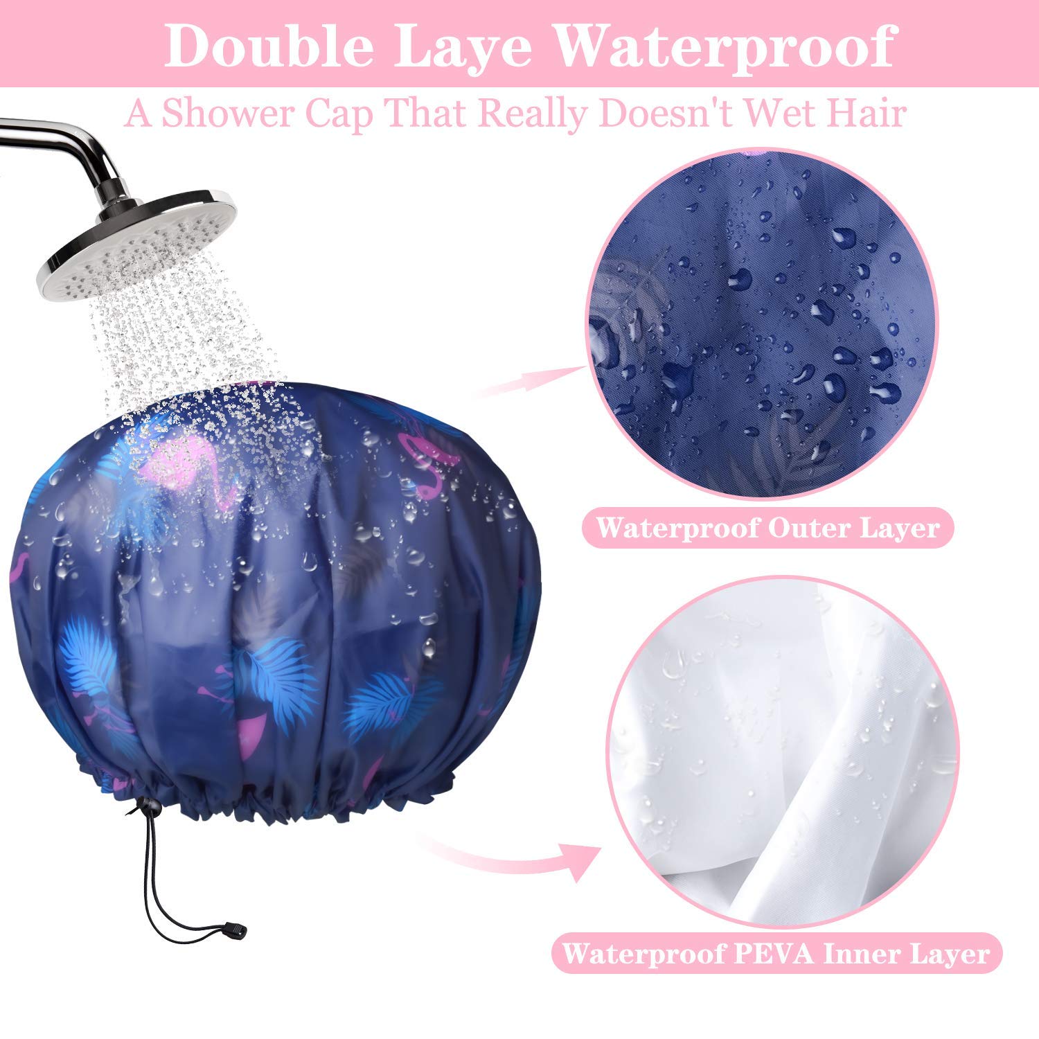 Gorra WINSTECK de uso múltiple para duchas, cuidado facial y tareas del hogar