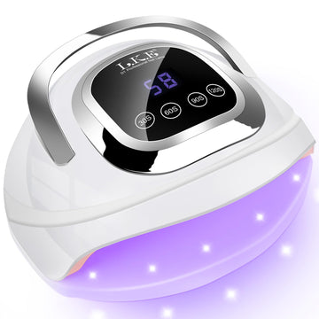 Wisdompark lampara UV 268W para curado rápido de uñas de gel.