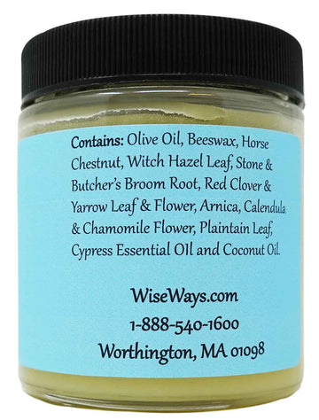 Wise Ways Herbals ingredientes hamamelis, hierbas naturales para uso cotidiano en la piel