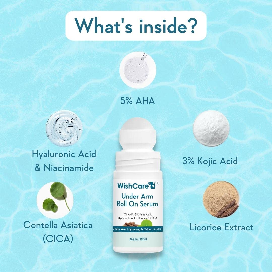 WishCare desodorante axilas, fragancia fresca que dura todo el dia