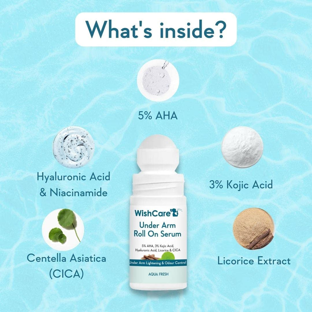 WishCare desodorante axilas, fragancia fresca que dura todo el dia