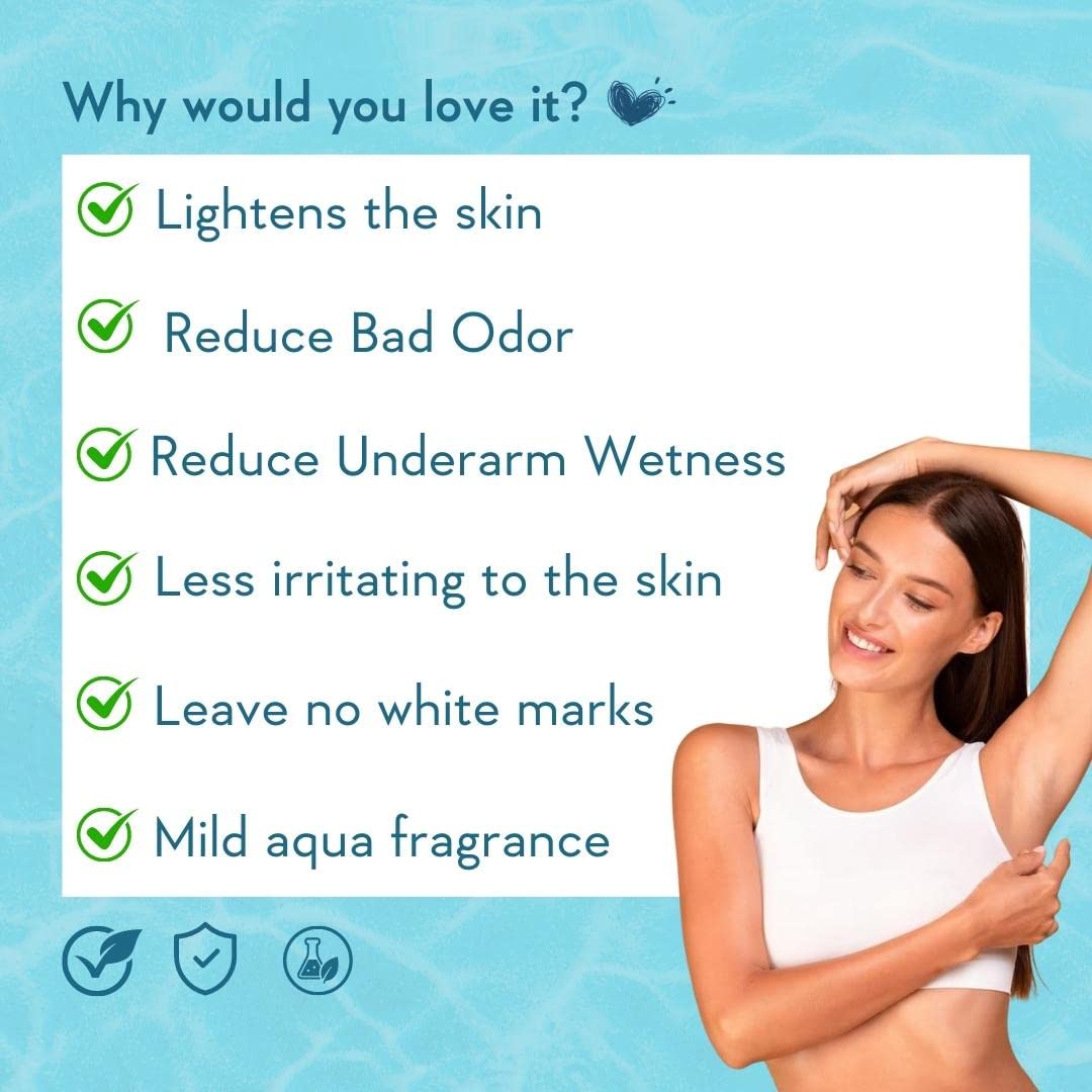 WishCare desodorante axilas, hidratacion de piel durante todo el dia