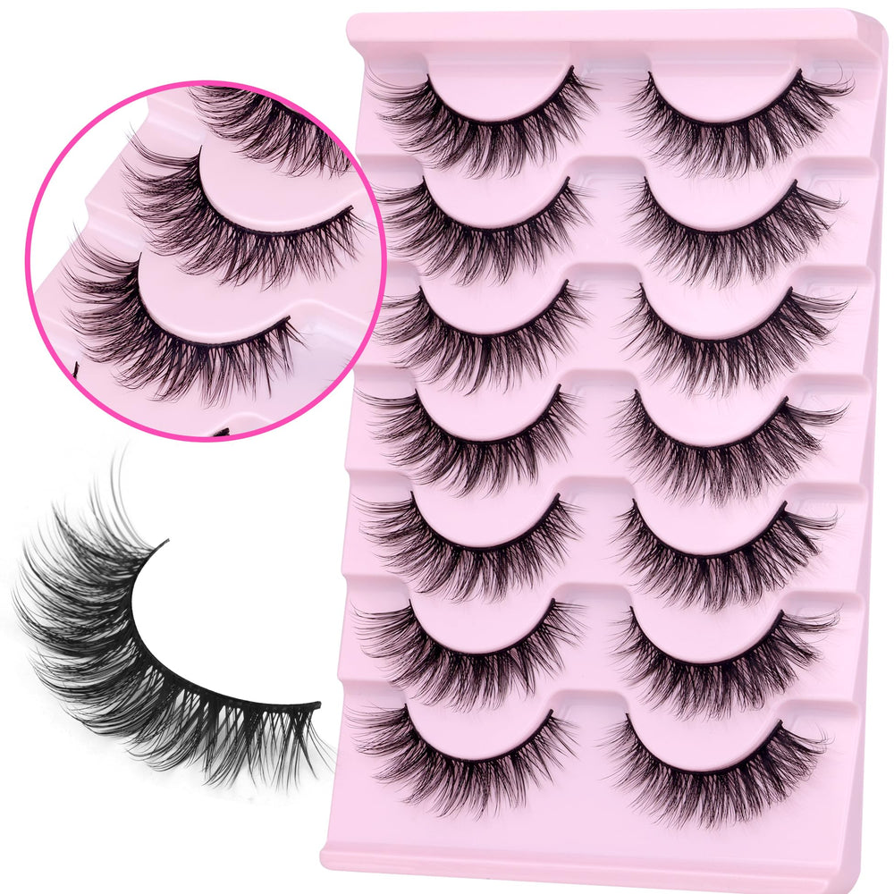 Pestañas wiwoseo para principiantes, fáciles de aplicar y crear un look audaz