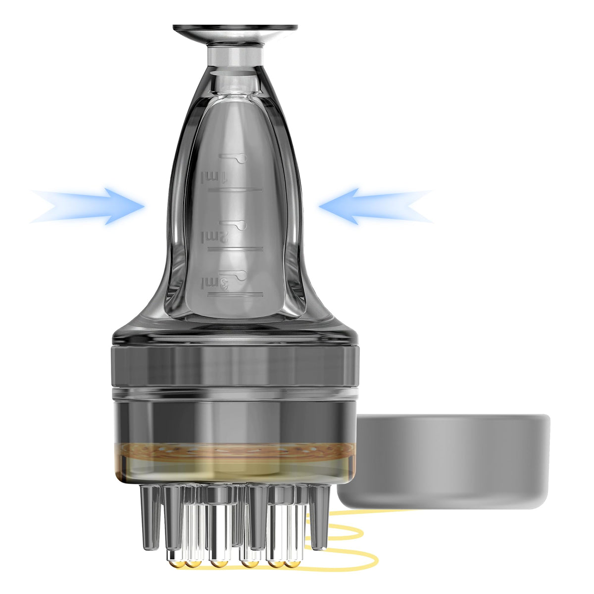 WL-YBOPRO aplicador Minoxidil con diseño ergonómico para una aplicación precisa.