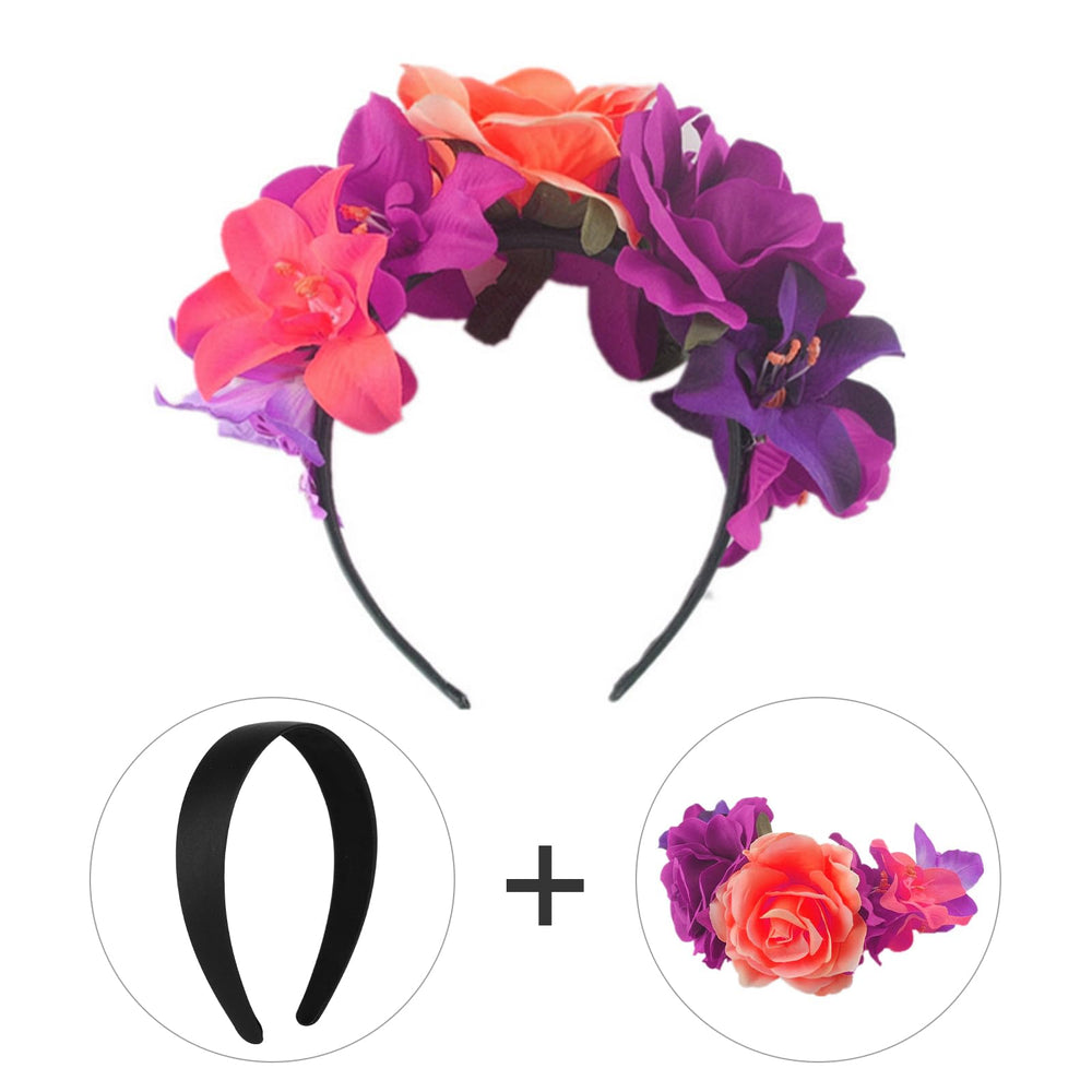 Diadema antideslizante de WLLHYF, mantiene el cabello en su lugar.