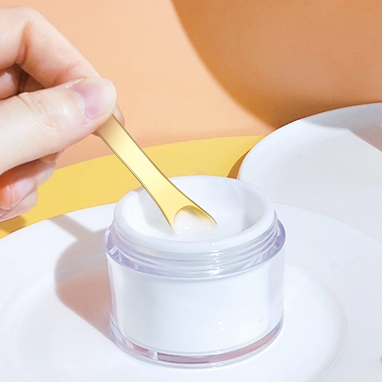 Espátula WLLHYF con orificio para colgar y almacenamiento práctico.