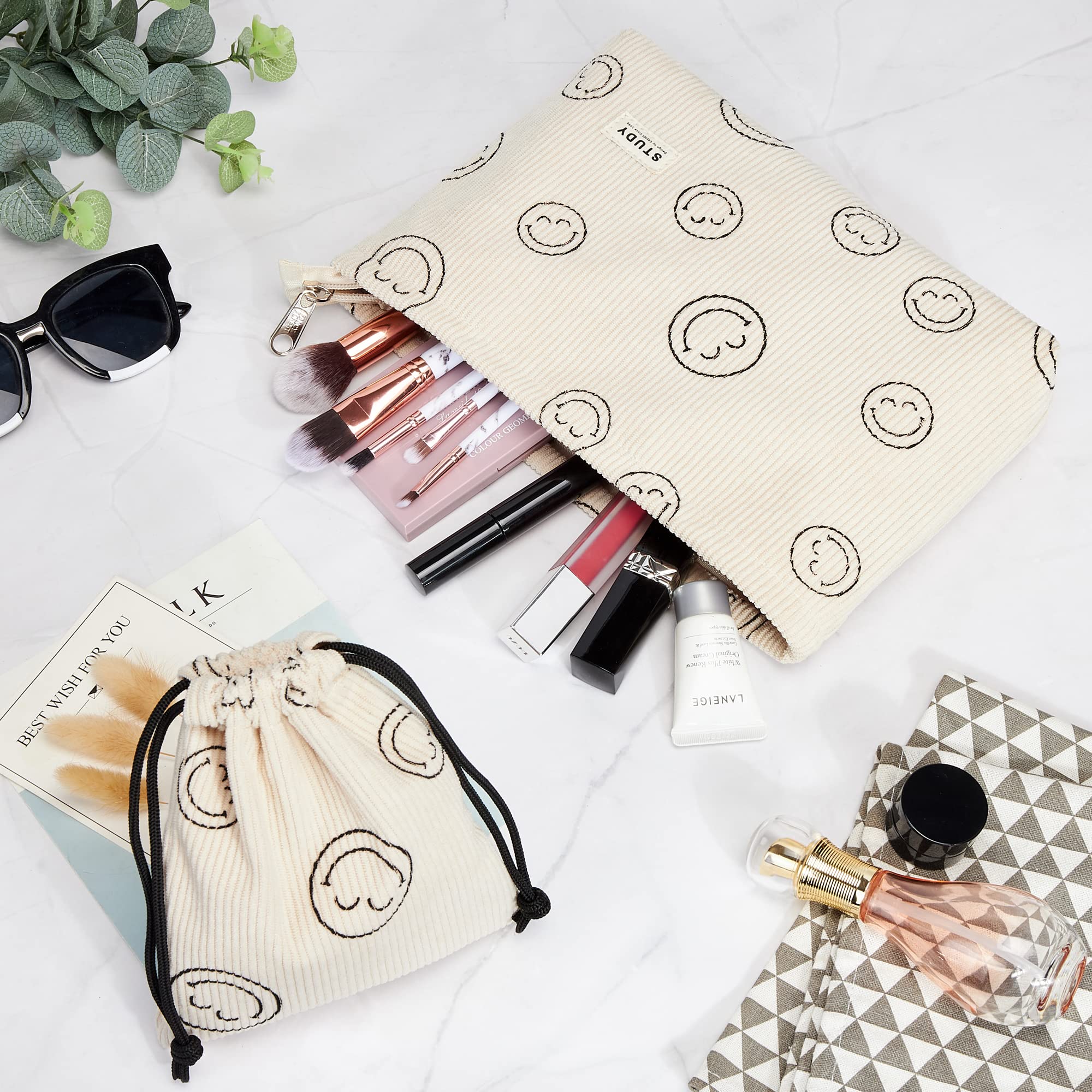 WLLWOO estuche impermeable para cosméticos y accesorios de cuidado personal.