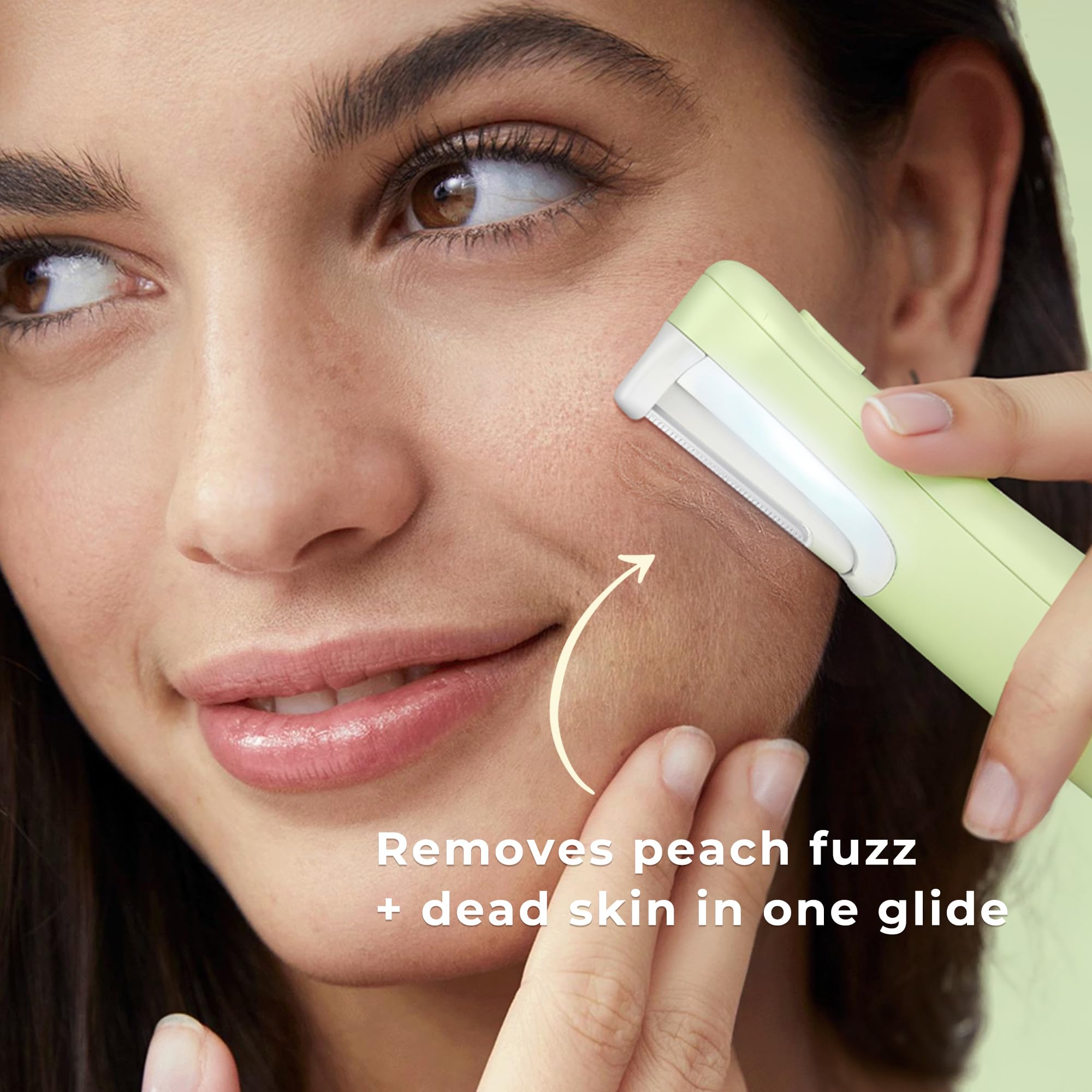 Rasuradora WLU para rostro con exfoliación suave