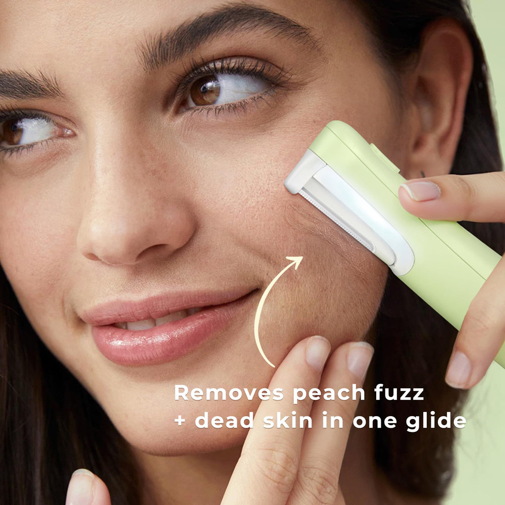 Rasuradora WLU para rostro con exfoliación suave