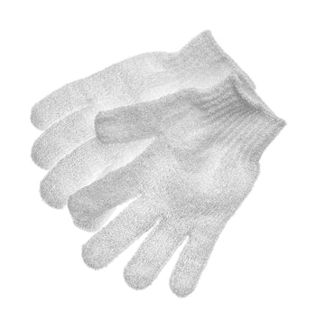 Guantes exfoliantes WMM, conjunto de cuatro para rotación diaria
