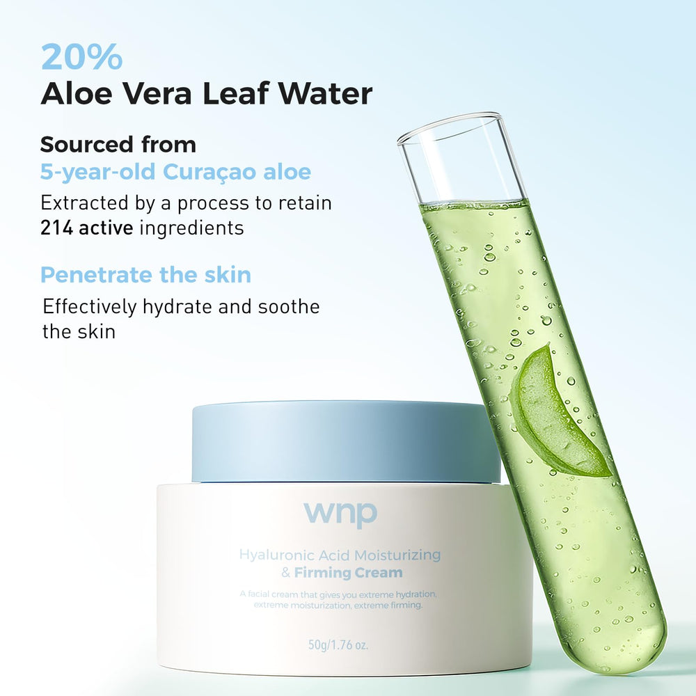 Etiqueta sin fragancia de la crema WNP, adecuada para piel sensible.
