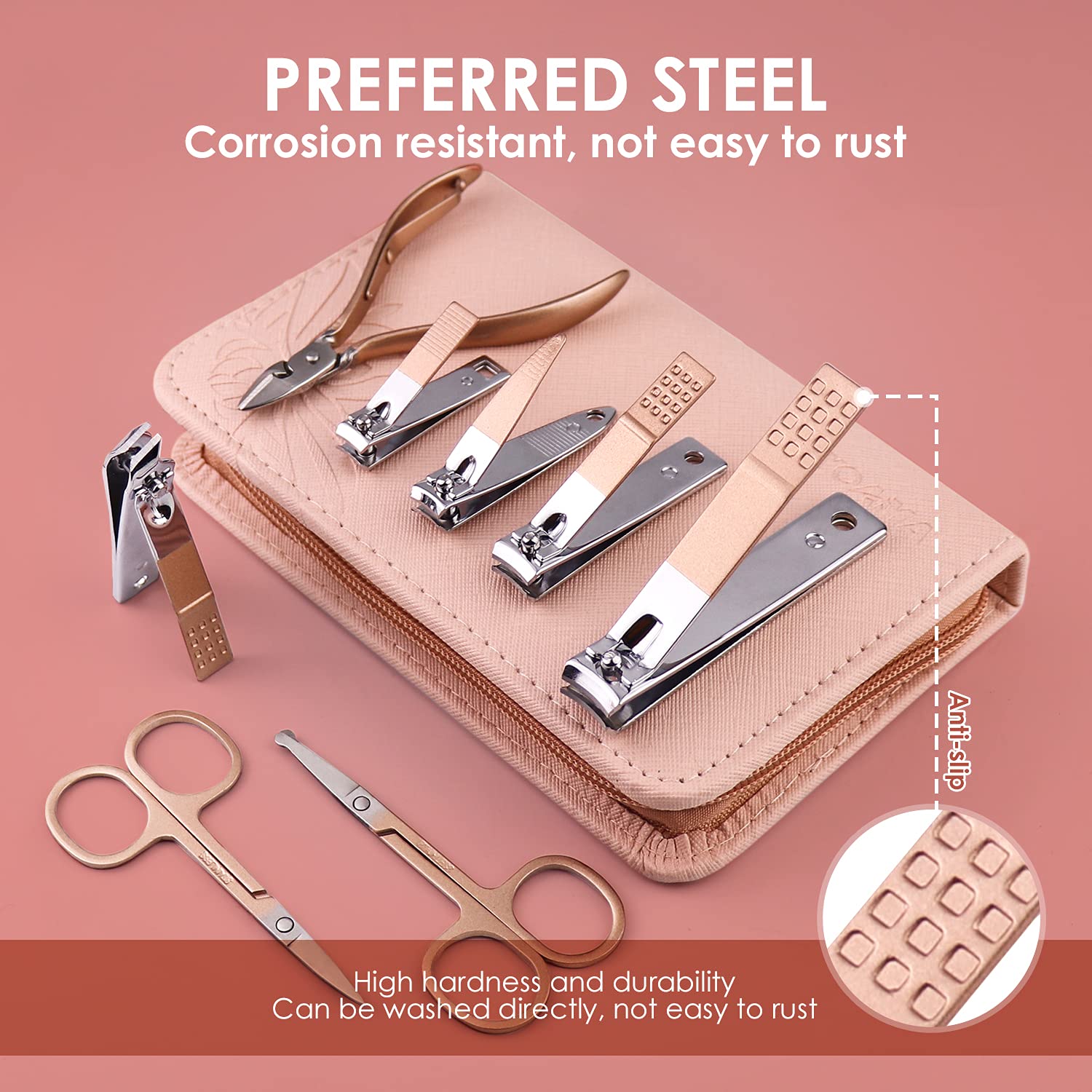 WOAMA regalo de kit profesional de manicura