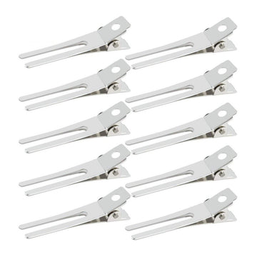 Pinza aligator doble de Wobe, ideal para fijar rodillos y peinados definidos.
