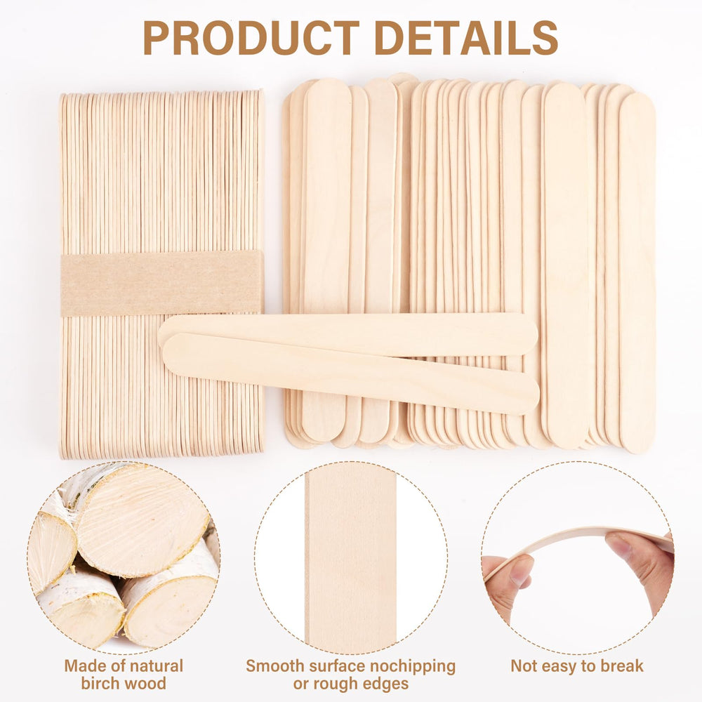 WoBiogHo aplicadores multifuncionales de madera para bricolaje y manualidades