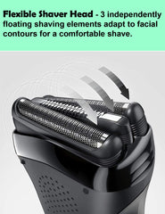 WOERGG 21B cabezal para Braun Series 3 3010BT, ajuste preciso.