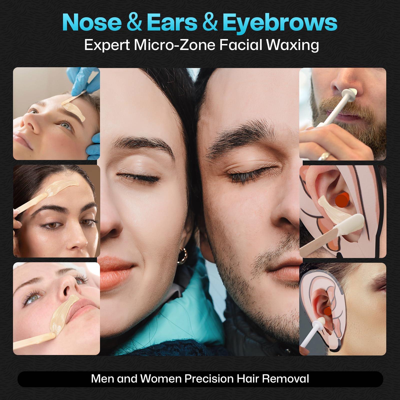 Protecciones bigote Wokaar para uso cómodo